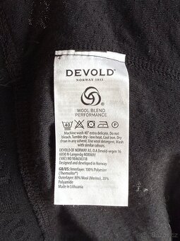 Nové spodní kalhoty Devold Duo Active Merino 205 Longs Man - 5