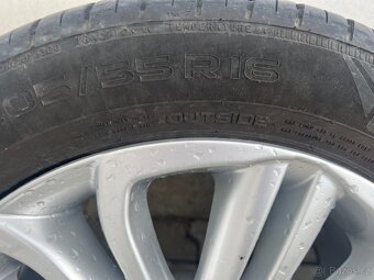 Sada orig. alu kol na Citroen C4 4 x 108 R 16 205x55x16 - 5
