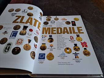 Zlaté medaile oficiální publikace Českého olympijského výbo - 5