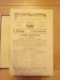 Prodám dobovou učebnici Francouzština pro samouky 1910 - 5