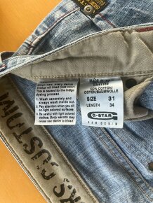 jpánské džíny G-Star 31 - 5