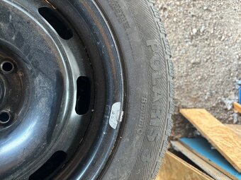 Plechové disky + zimní 4x108, ET27, R15 Citroen/Peugeot/Opel - 5