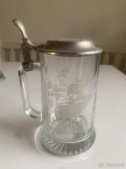 VINTAGE Korbele na pivo pro štamgasty – 4 ks - 5