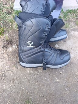 Snowboard set Project Fiction 158 cm + boty Stuf vel.45 - 5