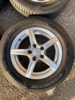 Sada alu kol Alutec s letními pneumatikami Hankook 195/65R15 - 5