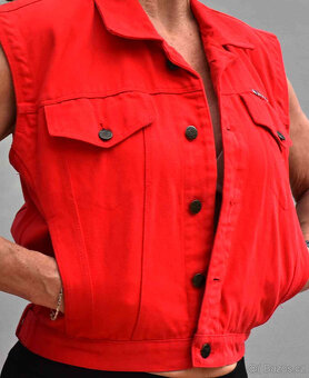 Džínová vesta JOOP, Esprit, BlanchePorte vel.M-XL - 5