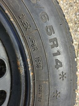 Sada zimni pneu a disk Dunlop 175/65/14 - 5