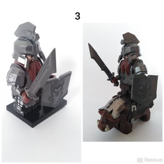 Minifigurky Pán prstenů - Trpaslíci I - 5