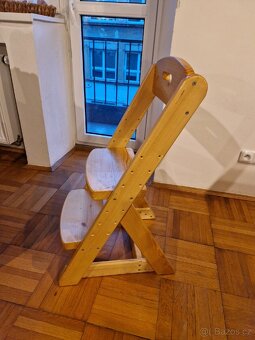 Dětská židle smrkové dřevo - 5