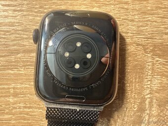 Apple Watch Series 9 45 mm Cellular Ocel Safír - 5