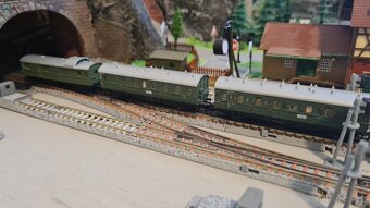 Vláčky N - mašinka a vagónky - Fleischmann - 5