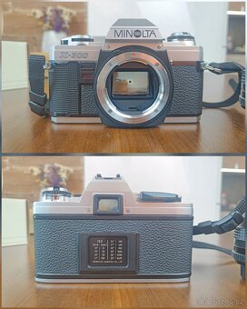 Minolta x-3000 s obj. Minolta 1.7/50 mm + blesk 320X, MD - 5