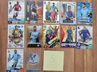 Fotbalové kartičky - vzácnejšie - 5