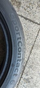 Použité letní pneu Continental SportContact 6 245/40/19 - 5