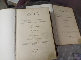 Svatopluk Čech - Květy, dvě knihy - 5