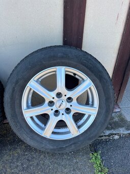 Alu kola 15" + zimní pneu novina - 5