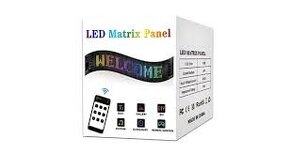 LED MATRIX PANEL LCD OČI Flexibilní USB panel 345x100mm - 5