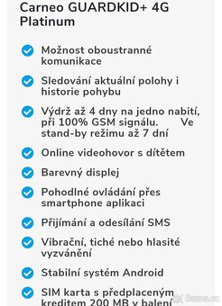 Dětské hodinky Carneo GuardKid+4G PLATINUM růžové - 5