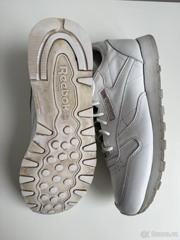 Prodám Reebok tenisky, vel. 40 – kožené, pohodlné - 5