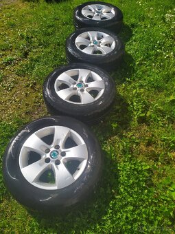Originální ALU kola Škoda 5x100 R14 - 5