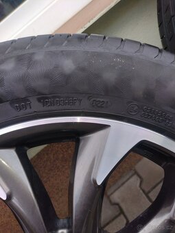 ALU kola Mazda 5x114,3 R19 pneu continental - 5