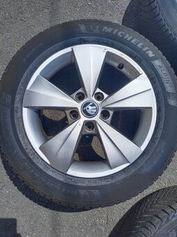 Originál kola Škoda, pneu 205/60 R16 - 5