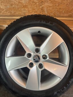 ALU Kola ŠKODA 5x112 R16 ILIAS Zimní Pneu 205/55/16 - 5