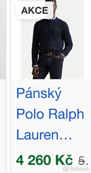 Polo Ralph Lauren sweater dark blue - 5