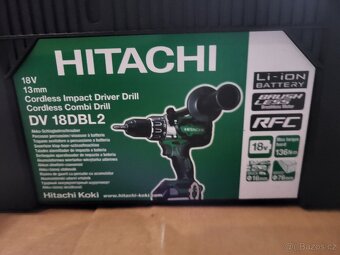 Aku vrtačka HITACHI 18V...........136Nm....Nová - 5