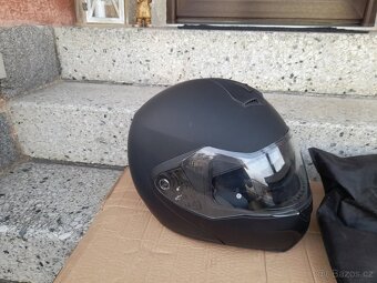Homologovaná moto helma přilba vel.L - 5
