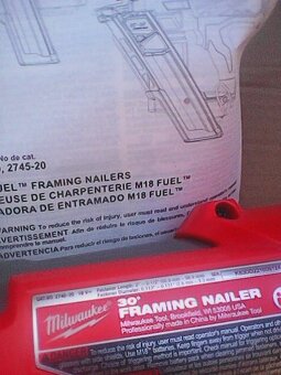 Milwaukee M18 2745-20 m18 FFN-0C Aku HŘEBÍKOVAČKA 50-90mm - 5