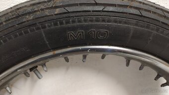 Jawa/ČZ prodám použité ráfky s pneu 18" - 5