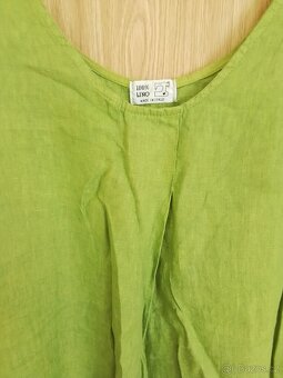 Lněné dámské šaty, 100% - 5