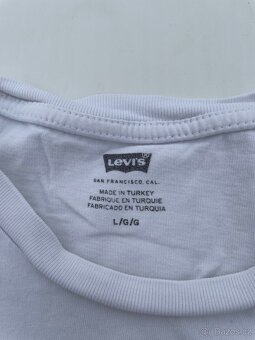 Levi’s pánské tričko bílé – vel. L - 5