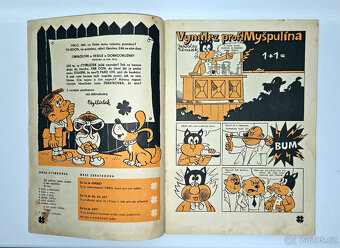 Čtyřlístek č.1 Výnález profesora Myšpulína - 1969 - ORIGINAL - 5