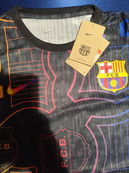 Dres Fc Barcelona Hráčsky Unikátny Farebný Nový s visačkami - 5