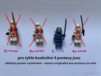 Lego minifigurky z kolekcí LEGO Ninjago – hadi, kostlivci... - 5