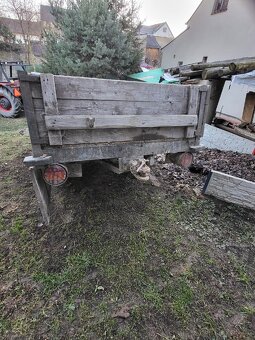 Vlek vlečka přívěs kára - 5