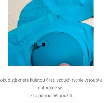 Cestovní nafukovací polštář 2x - 5