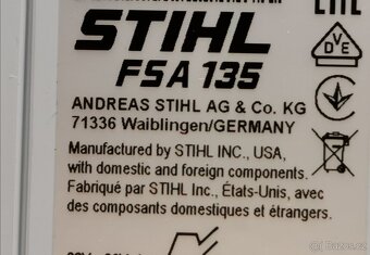 Prodám aku křovinořez STIHL FSA 135 - 5