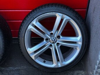 Original ALU kola VW Mallory 18" 8J ET41 pneu 225/40/R18 - 5