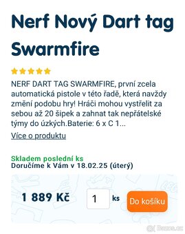 NERF Dart Tag Swarmfire 2x - 5