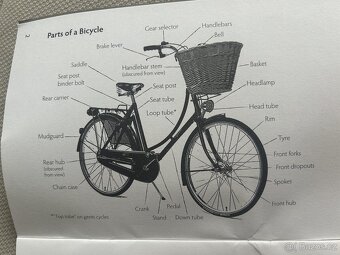 Prodám dámské městské kolo Pashley Princess - 5
