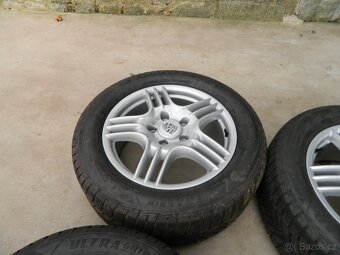 alu kola 5x130+zimní pneu r18 BBS zánovní - 5
