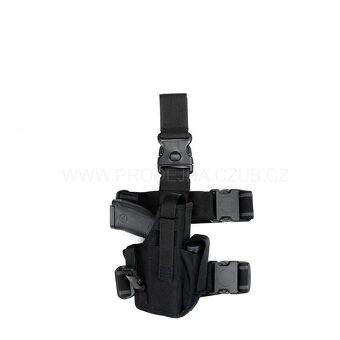 Stehenní pouzdro DASTA pro zbraně se svítilnou model 651/TZ - 5