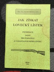 Jak získat zbrojní průkaz,lovecký lístek,testy pro žadatele - 5
