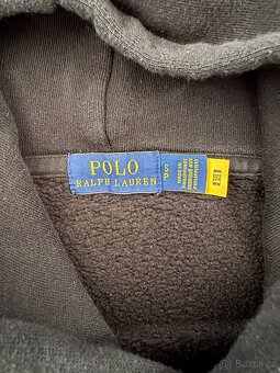 Ralph Lauren Polo černá mikina s motivem medvěd - 5