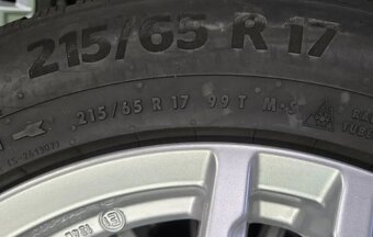 17" VW TIGUAN 5X112 ET40 7J 215/65 R17 99T Conti - 5