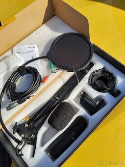 Mikrofon k PC (na streamování a natáčení) Yenkee Studio set - 5