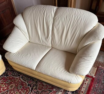 Kožená sedací souprava 3+2+1,5840 - 5